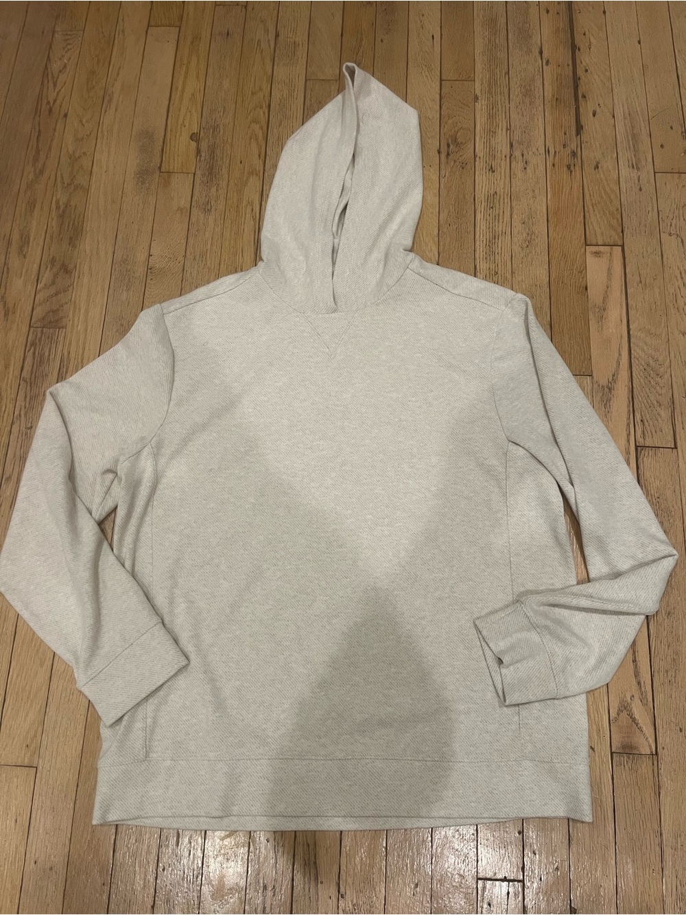 Vineyard Vines Cream Men's Saltwater Performance Hoodie Pullover Large